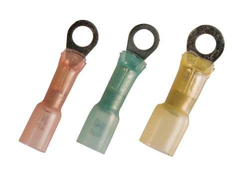 Picture of Brighton Best R77004 12-10 5/16 Ring Heat Shrink Terminals Pl